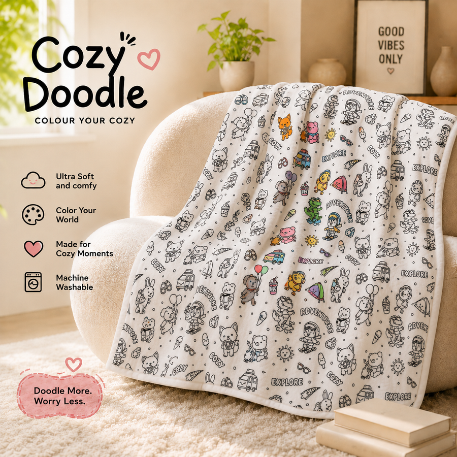 Cozy Doodle Blanket 1