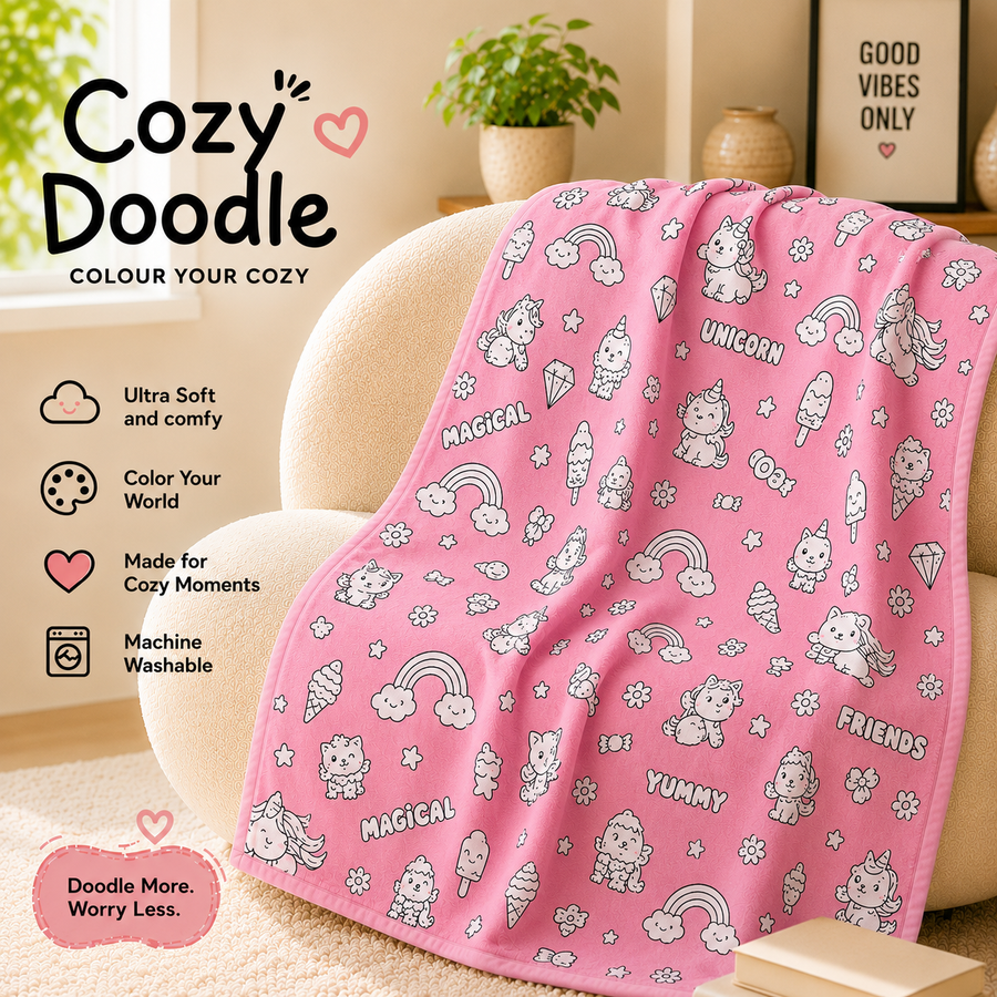 Cozy Doodle Blanket 2
